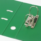 Папка-регистратор BRAUBERG 222654, с двухсторонним покрытием из ПВХ, 70 мм, светло-зеленая