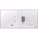Папка-регистратор OfficeSpace 289635, 70 мм, бумвинил, с карманом на корешке, розовая