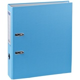 Папка-регистратор OfficeSpace 289634, 70мм, бумвинил, с карманом на корешке, голубая