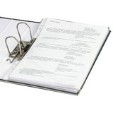 Папка-регистратор BRAUBERG с покрытием из ПВХ, 80 мм, с уголком, серая (удвоенный срок службы), 227190