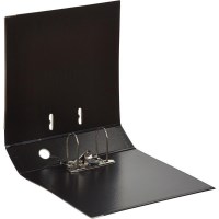 Папка-регистратор Esselte Standart Plus 81187 цветной ПВХ, А4+, 80мм, черная.