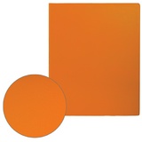 Папка на 2 кольцах BRAUBERG 228386, картон/ПВХ, 35 мм, оранжевая, до 180 листов