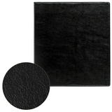 Папка на 4 кольцах с передним прозрачным карманом BRAUBERG, картон/ПВХ, 75 мм, черная, до 500 листов, 228398