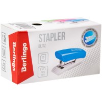Степлер-мини Berlingo Blitz DSp_15115 №24/6 до 15 л, пластиковый корпус, ассорти