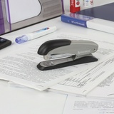 Степлер №24/6, 26/6 металлический BRAUBERG &quot;Office-Expert&quot;, до 25 листов, серый, 228596