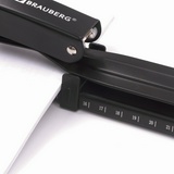 Степлер брошюровочный №24/6, 26/6 BRAUBERG &quot;Universal&quot;, до 25 листов, черный, 220942
