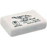 Ластик KOH-I-NOOR Elephant белый 300/60 каучуковый 31х21х8 мм, 0300060024KDRU