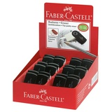 Ластик Faber-Castell &quot;Sleeve Mini&quot; 182410, прямоугольный, 54х25х13 мм, пластиковый футляр черный
