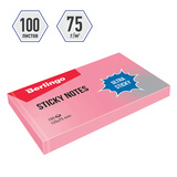 Стикеры Berlingo Ultra Sticky LSn_39303, 125х75 мм, розовые, пастельные, 100 л