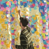 Стикеры Post-it Original 2028-ONG 76х76 мм Весна неоновые 3 цвета 1 блок, 400 листов