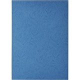 Обложки для переплета картонные ProMega Office синие, кожа, А3, 230г/м&sup2;