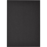 Обложки для переплета картонные ProMega Office черные, лен, A4, 250 г/м&sup2;