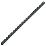 Пружины для переплета пластиковые BRAUBERG 530813, 10 мм черные 100 шт