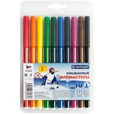 Фломастеры Centropen Washable 10 цвета смываемые, блистер