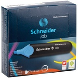 Маркер-выделитель текста Schneider Job 1503 голубой, 1-5 мм