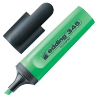 Текст-маркер Edding E-345 2-5мм зеленый. Текстовыделитель