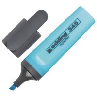 Текст-маркер Edding E-345 2-5мм синий. Текстовыделитель