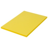 Бумага цветная BRAUBERG, А4, 80 г/м2, 100 л., интенсив, желтая, для офисной техники, 112450