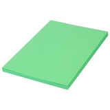 Бумага цветная BRAUBERG, А4, 80 г/м2, 100 л., интенсив, зеленая, для офисной техники, 112451