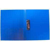 Папка скоросшиватель с механическим прижимом Berlingo Standard MM2340, A4, 17 мм, 700 мкм, синяя