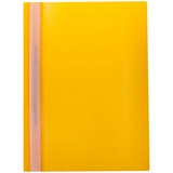 Папка-скоросшиватель с прозрачным верхом А4 OfficeSpace Fms16-1_715 желтый, 160 мкм