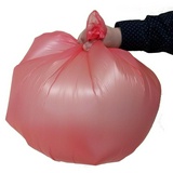Мешки для мусора на 60 л Концепция Быта красные ПНД, 10 мкм, в рулоне 20 штук, 58х68 см