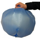 Мешки для мусора на 60 л Концепция Быта синие ПНД, 10 мкм, в рулоне 20 штук, 58х68 см