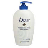 Мыло жидкое Dove 250 мл, флакон с дозатором.
