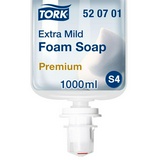 Картридж с жидким мылом Tork S4 520701, мыло-пена без запаха 1 л