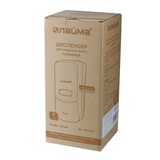 Диспенсер для жидкого мыла ЛАЙМА PROFESSIONAL 601424, наливной, 1 л, белый, ABS-пластик