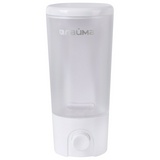 Диспенсер для жидкого мыла ЛАЙМА 603922, наливной, 0,38 л, ABS-пластик, белый (матовый)