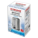 Диспенсер для жидкого мыла LAIMA PROFESSIONAL INOX 605393 (гарантия 3 года), 1 л, нержавеющая сталь, зеркальный