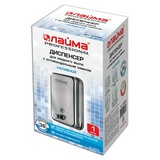 Диспенсер для жидкого мыла LAIMA PROFESSIONAL INOX 605395, (гарантия 3 года), 1 л, нержавеющая сталь, матовый