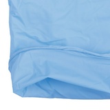 Перчатки нитриловые голубые, 50 пар (100 шт.), неопудренные, прочные, размер L (большой), ЛАЙМА, 605015