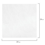 Салфетки бумажные 400 шт., 24х24 см, &quot;Big Pack&quot;, белые, 100% целлюлоза, LAIMA, 114724