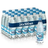 Вода питьевая негазированная Bon Aqua 0,5 л, 24 шт. в упак