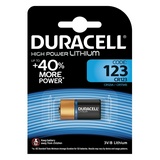 Литиевые батарейки Duracell CR123A/DLCR2 CR2 Ultra Photo, 3V, Bl1, 1 шт.