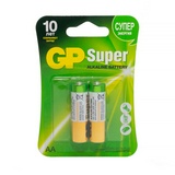 Батарейки GP Super Alkaline AA A316 LR6, 1.5В, алкалиновые, 2 шт