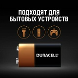 Батарейка Крона Duracell, F8, 6LF61, 9V Alk. alkaline