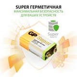 Батарейка Крона GP Super, F8, 6LR61, 9V Alk. alkaline GP 1604A-5S1