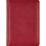 Ежедневник Attache Сиам, недатированный, А6, 110x155 мм, бордовый, 176 л