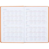 Ежедневник Attache Сиам, недатированный, А5, 143x210 мм, оранжевый, 176 л