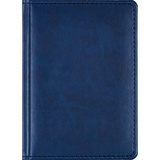 Ежедневник Attache Сиам, недатированный, А6 синий, кожзам, 176 л