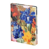 Ежедневник InFolio Floria, недатированный, А6, 100х140 мм, цветочный принт, 96 л