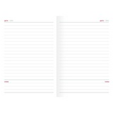 Ежедневник InFolio Floria, недатированный, А6, 100х140 мм, цветочный принт, 96 л