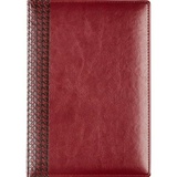 Ежедневник InFolio Lozanna, недатированный, А5, 140х200 мм, бордовый, 160 л