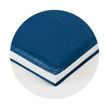 Ежедневник InFolio Lozanna, датированный на 2021 г, А5, 140х200 мм, синий, искусственная кожа, 176 л