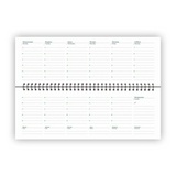 Планинг недатированный, коричневый, 303х150, 120 стр, Agenda