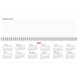 Планинг датированный 2022, синий 330х98, 55л, ATTACHE СИАМ