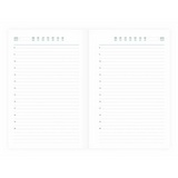 Ежедневник недатированный черный, А5, 148x218, 352 стр, Agenda